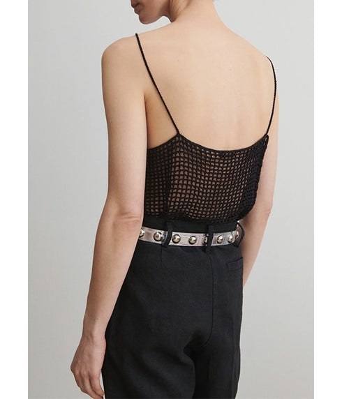 Studded Belt - Silver